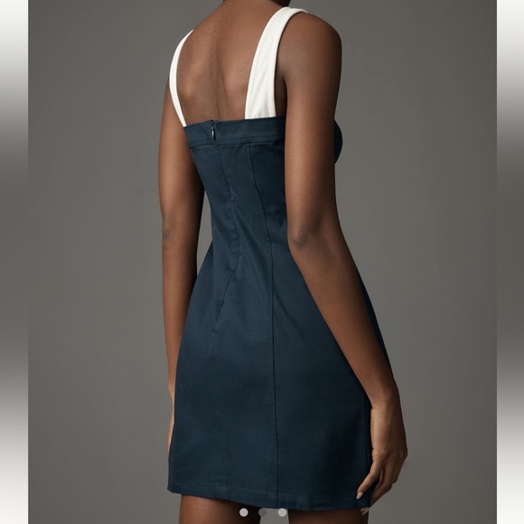 Anthropologie Maeve Sleeveless Twofer Mini Dress - Picture 2 of 4
